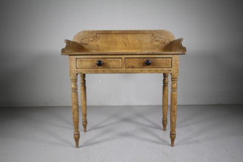 ENGLISH 19TH CENTURY ORIGINAL PAINTED PINE ANTIQUE SIDE TABLE