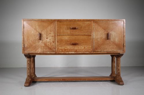 Heals Tilden Range Antique Oak Sideboard