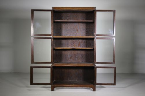 HEALS 1920S SOLID OAK STACKING BOOKCASE - ADDITIONAL PHOTO 5