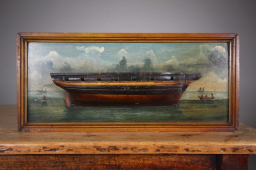 ENGLISH 19TH CENTURY ANTIQUE DIORAMA IN FANTASTIC CONDITION