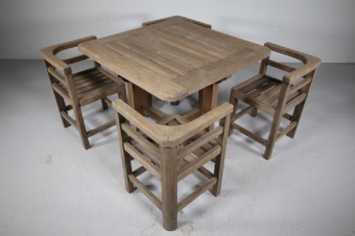 Heals of London 1930’s Teak Garden Dining Set