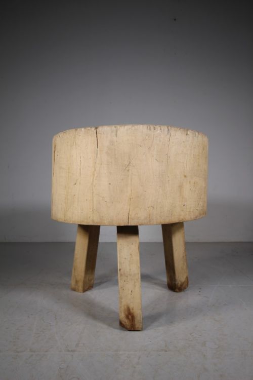 Superb Edwardian Antique Sycamore Chopping Table
