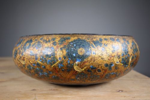 Beautiful 19th Century Antique Kashmiri Bowl