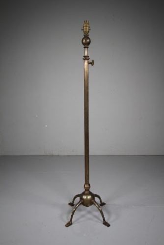 19th Century Was Benson Antique Extending Floor Lamp