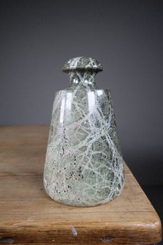 1920S ENGLISH SERPENTINE DOOR STOP - ADDITIONAL PHOTO 1