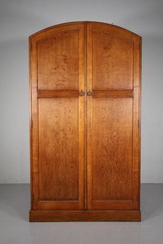 Heals of London 1930'S Oak Double Wardrobe