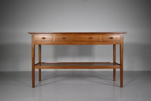 1930'S Edward Barnsley Walnut Serving Table / Sideboard - Stamped