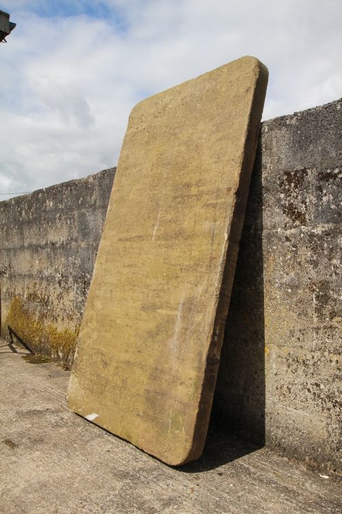 Massive English Early 19th Century Antique Stone Table Top