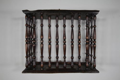 Rare English 17th Century Period Oak Antique Livery Cupboard