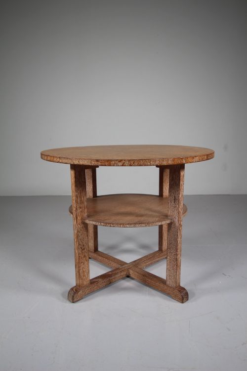 Heals of London 1920’S Oak Tiered Side Table