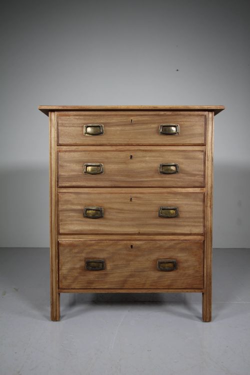 Early Heals Antique Chest of Drawers in Colonial Mahogany – Documented