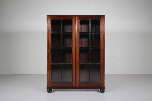 Heals of London 1920’S Antique Mahogany Bookcase Display