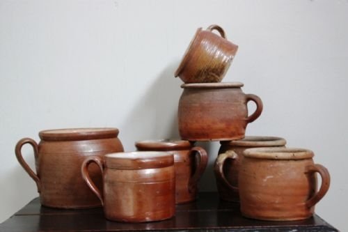 Edwardian Antique Pottery Vessels