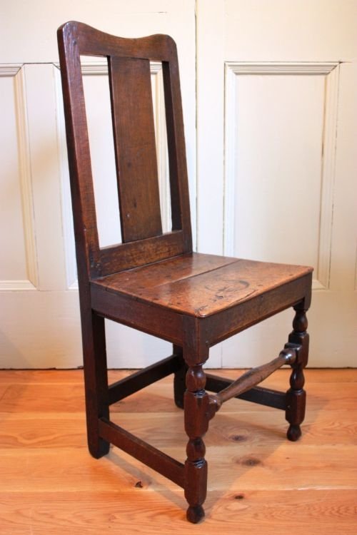 Antique Oak 18th Century Chair