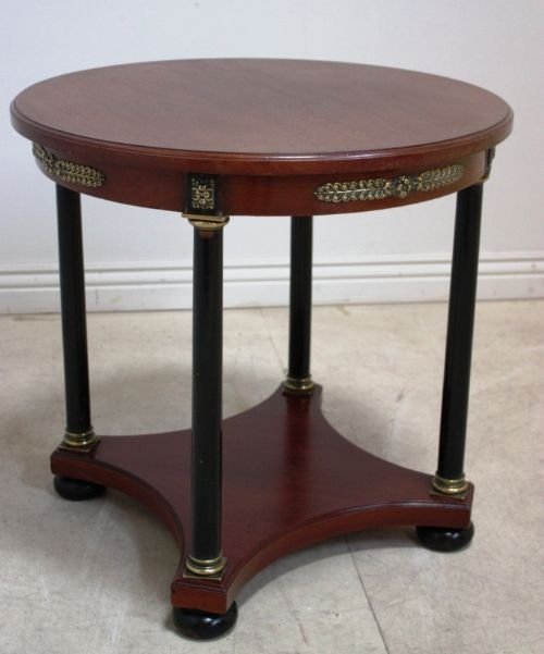 Antique French Mahogany Circular Table