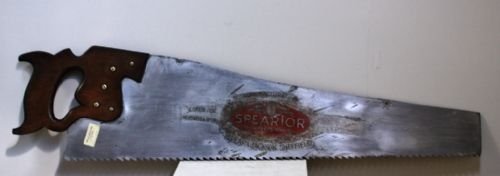 Huge Antique Advertising 'Spear and Jackson' Saw