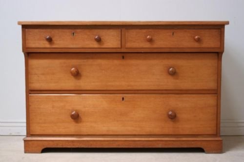 Quality Antique Victorian Oak Chest of Drawers