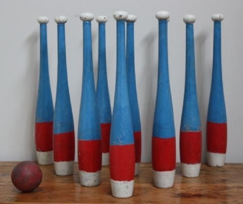 Old Set of French Skittles