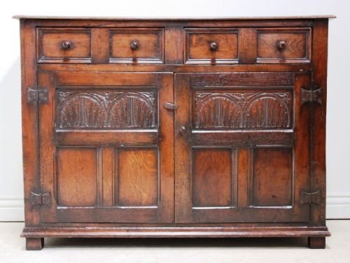 1930'S Period Oak Dresser Base
