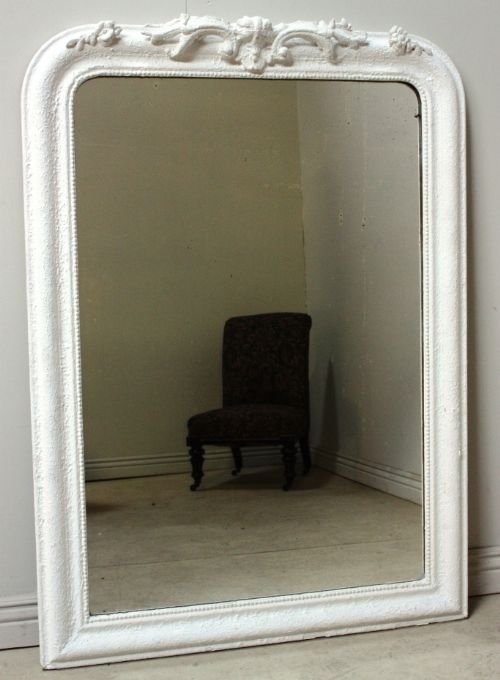 Large Decorative Antique 19th Century Mirror