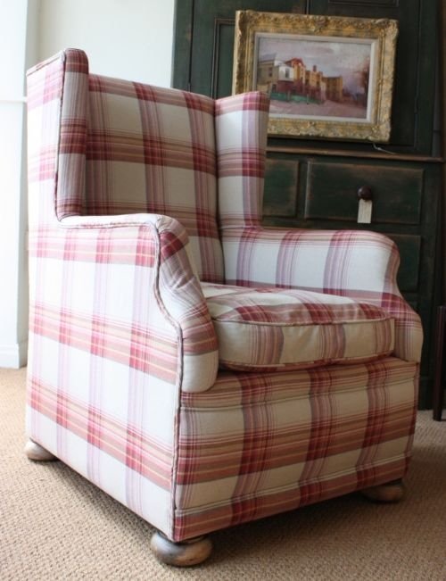 Quality Edwardian Newly Upholstered Armchair