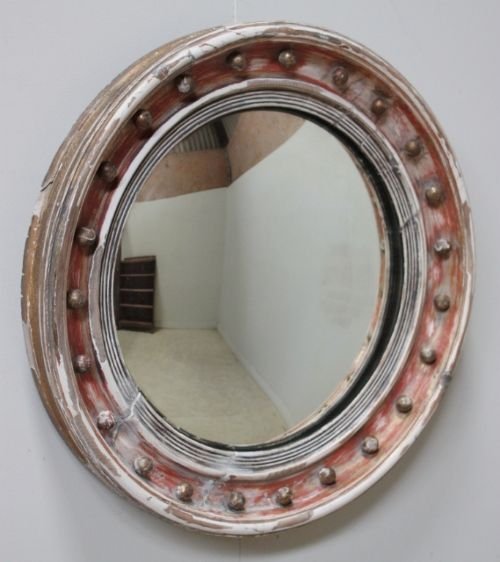 Regency Antique Convex Mirror