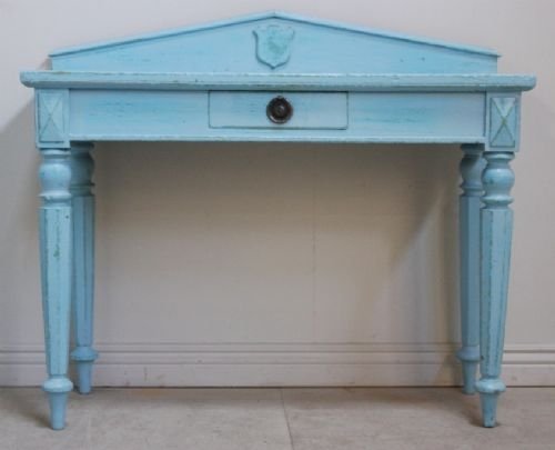 Antique William IV Painted Pine Console Table