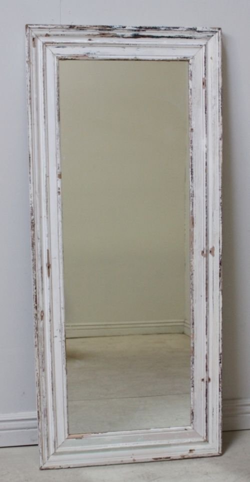 Antique Mirror with Original Paint