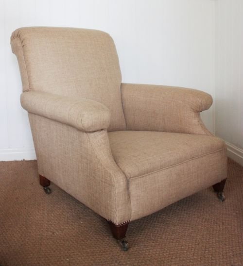 Antique Victorian Howard's Style Armchair
