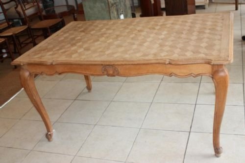 French Antique Oak Writing/dining Table. Circa 1920.