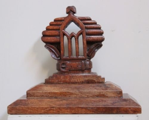Regency Country House Oak Doorstop