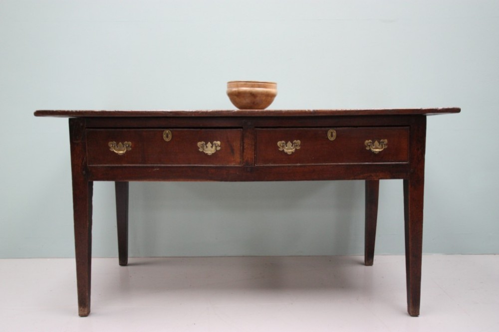 Georgian Oak Westmoreland Serving Table.