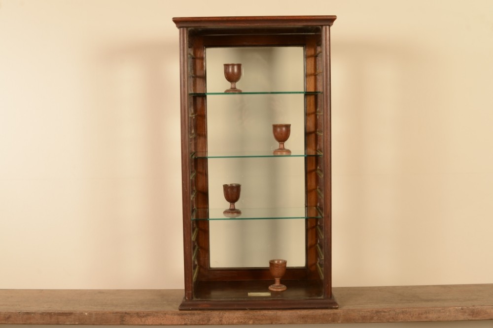 Counter Top English Antique Shop Display Case