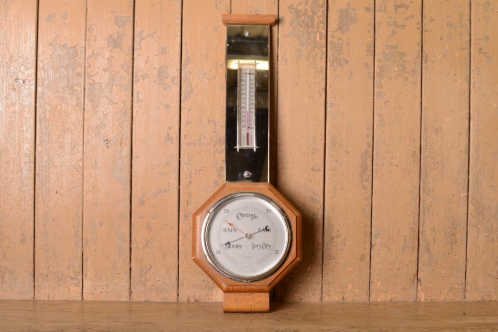 1930's British Oak Barometer