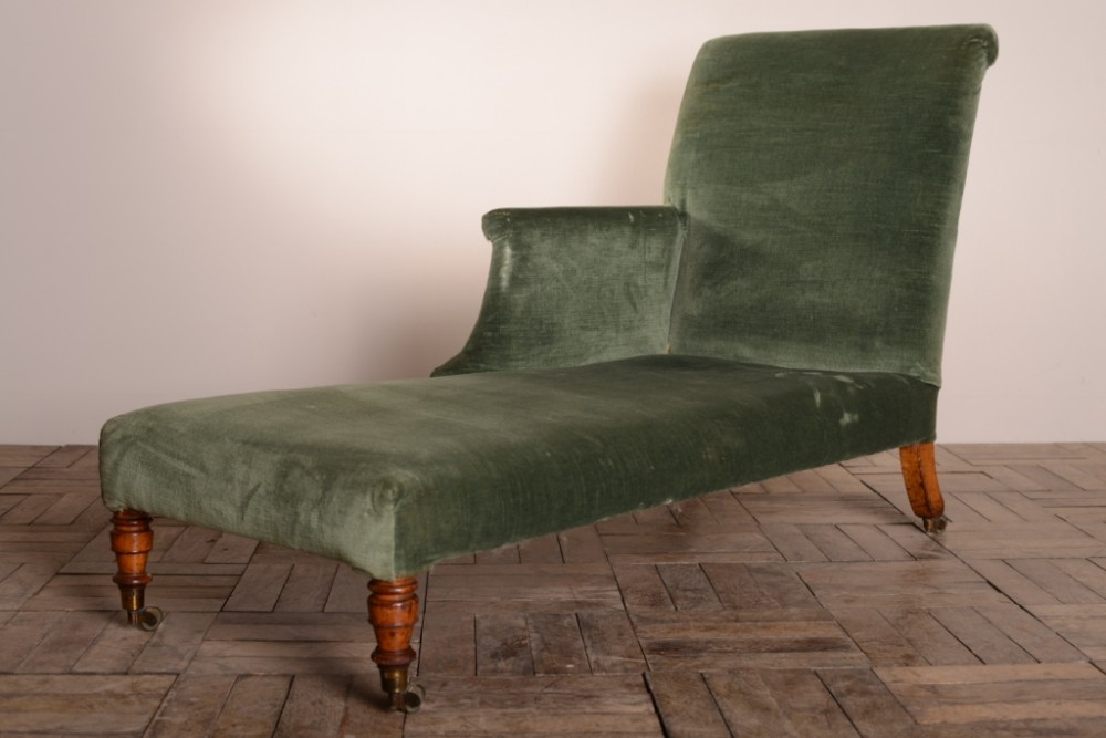 William IV Antique Chaise Longue