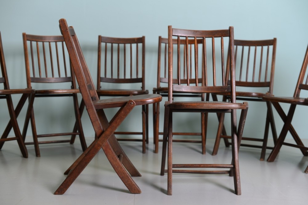 Set Of Ten Edwardian Antique Dining Chairs.