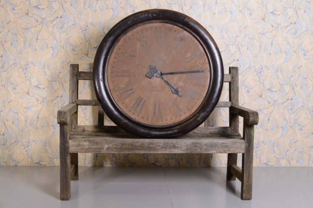 Mammoth Antique English Working Tavern Clock