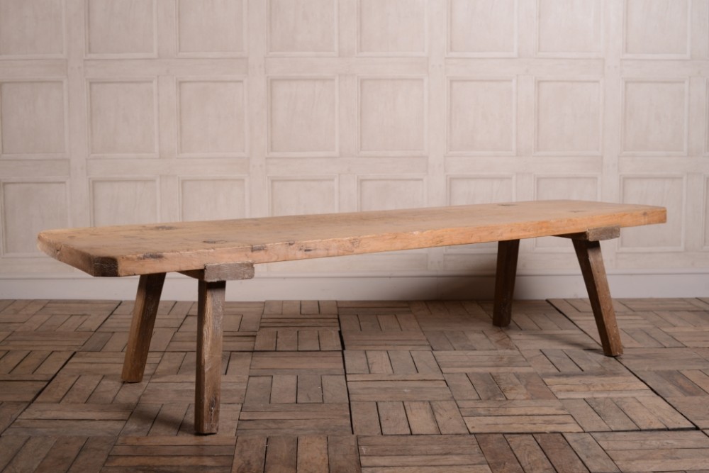 19th Century Antique Pig Scratch Coffee Table