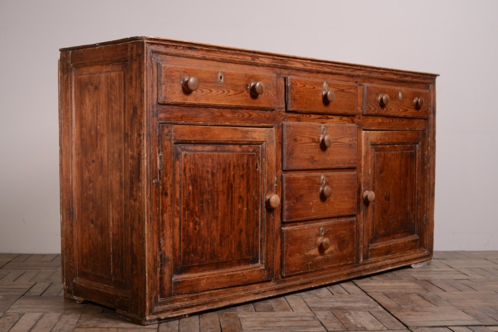 Antique Westmoreland Pine Dresser Base