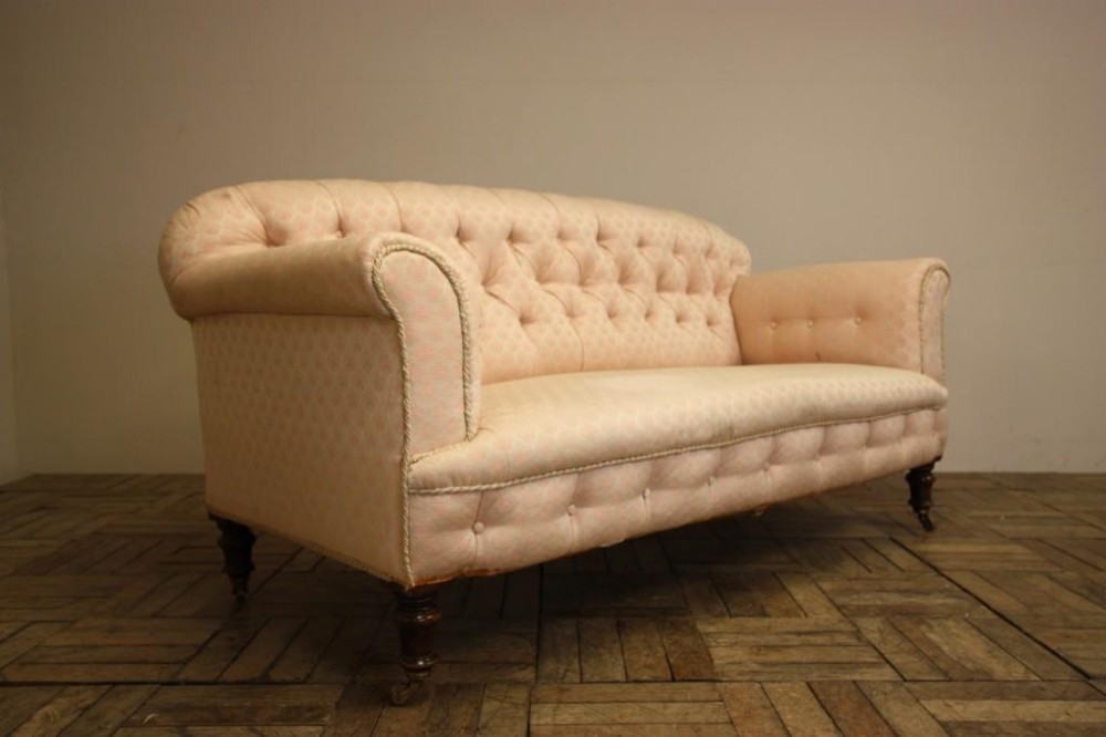 English 19th Century Antique Sofa