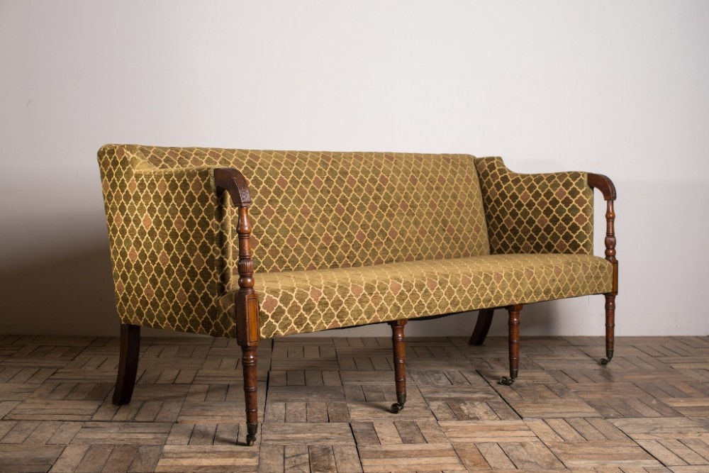 Georgian Antique Mahogany Sofa