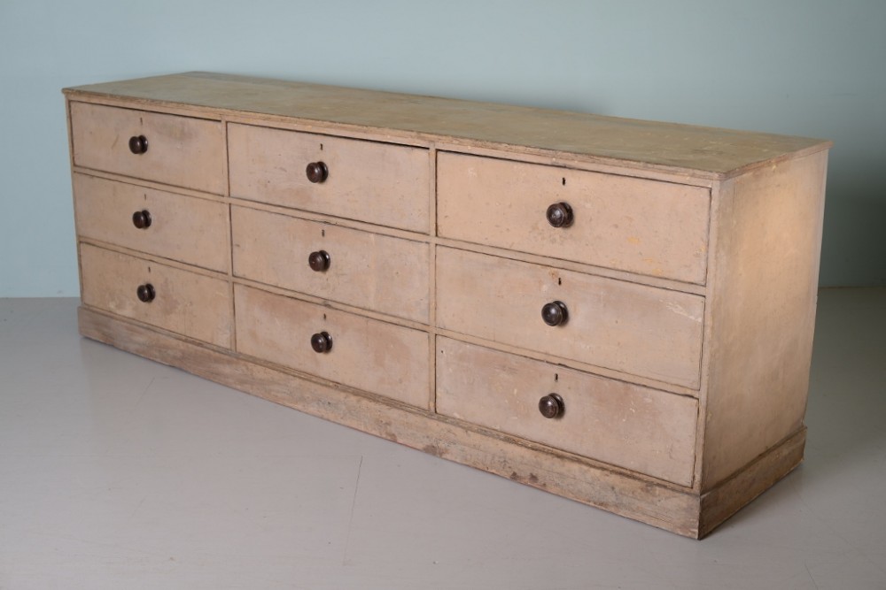 Fabulous English Georgian Antique Dresser Base