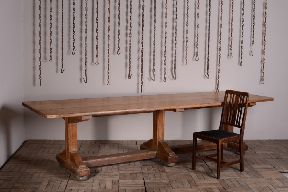 Large English Antique Dining Table