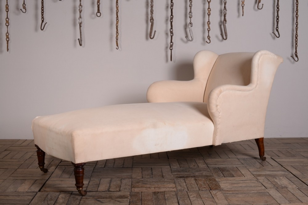 Great Upholstered Antique Seat by Hampton's of Pall Mall.