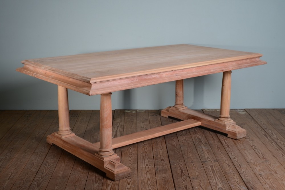 19th Century Antique Walnut Dining Table