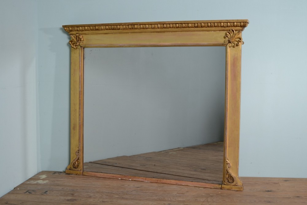 English Regency Antique Gilt Mirror.