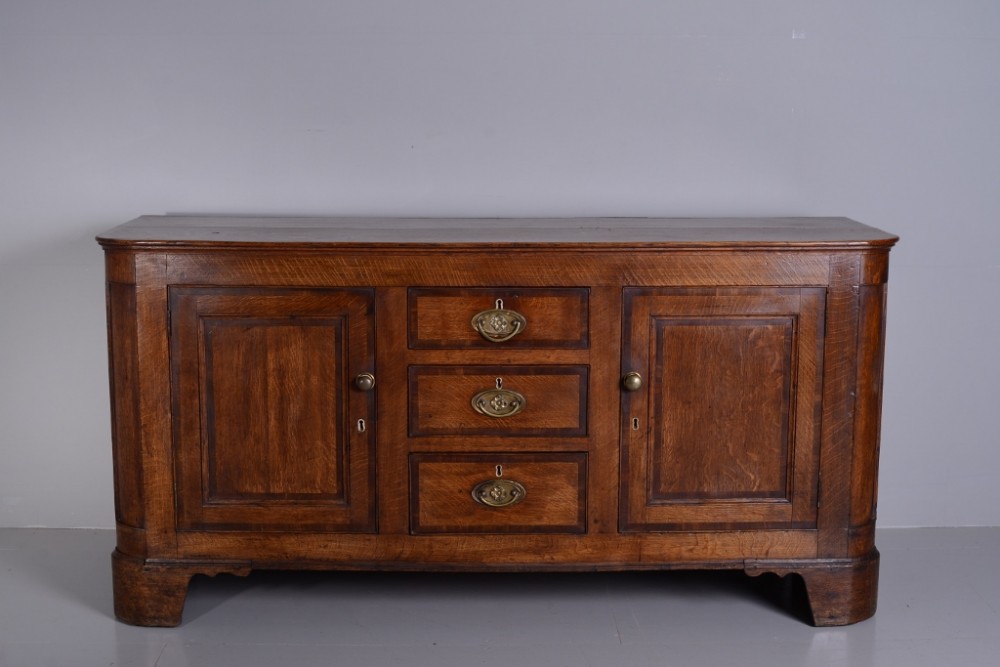 Cumbrian Antique Oak Dresser Base