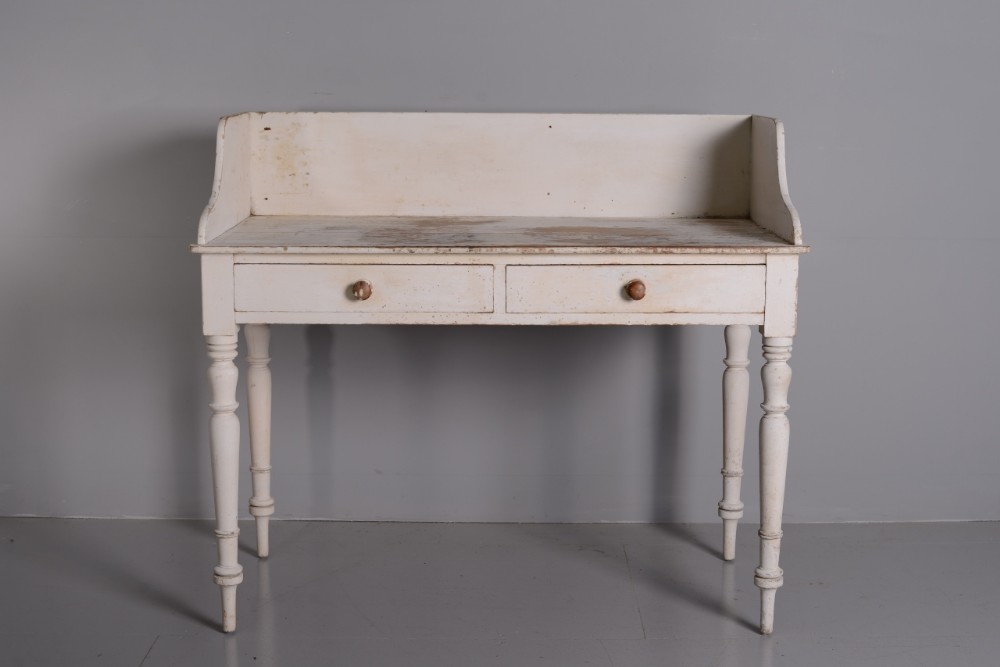 Regency Antique Painted Pine Washstand