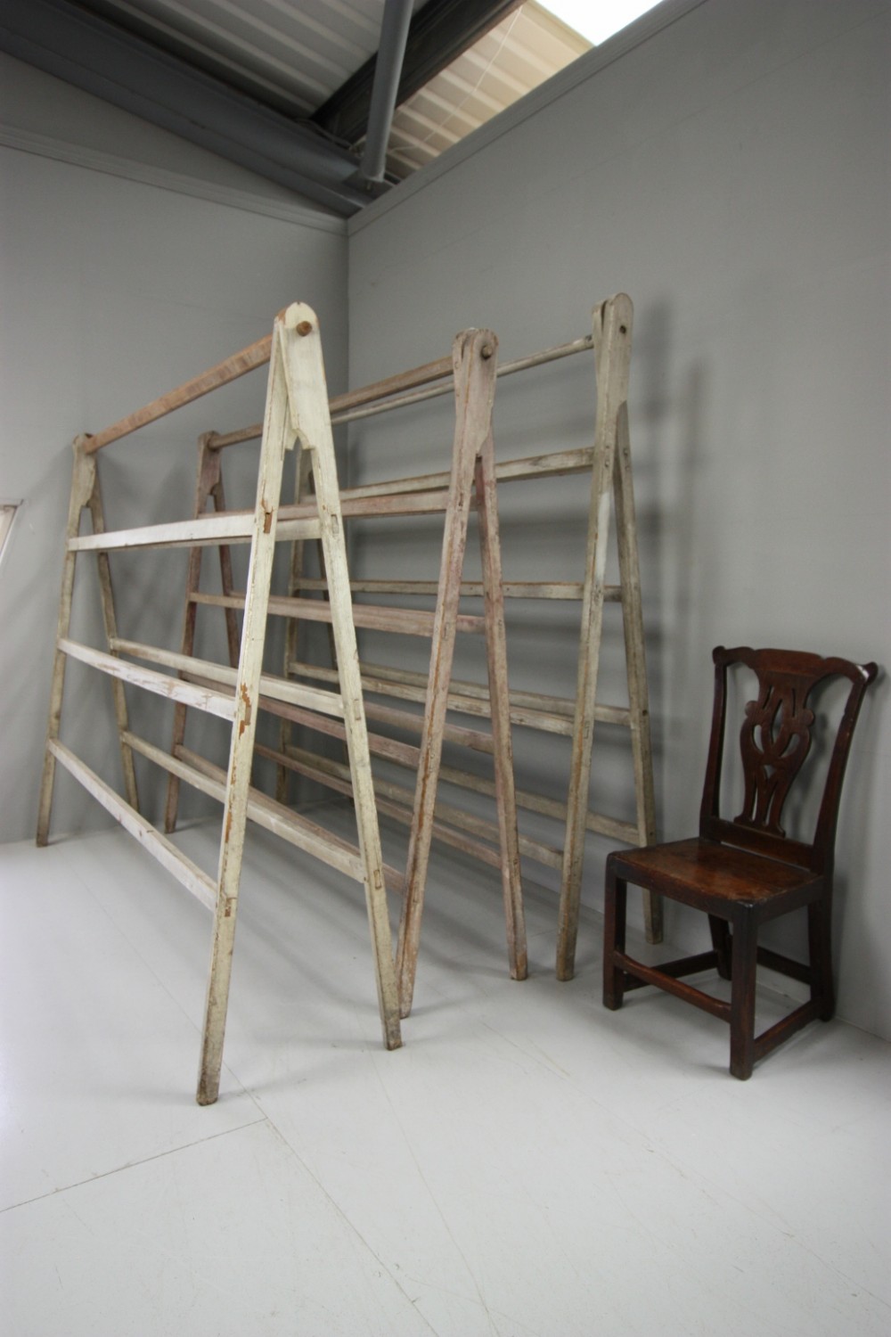 Huge Country House Antique Drying Racks.