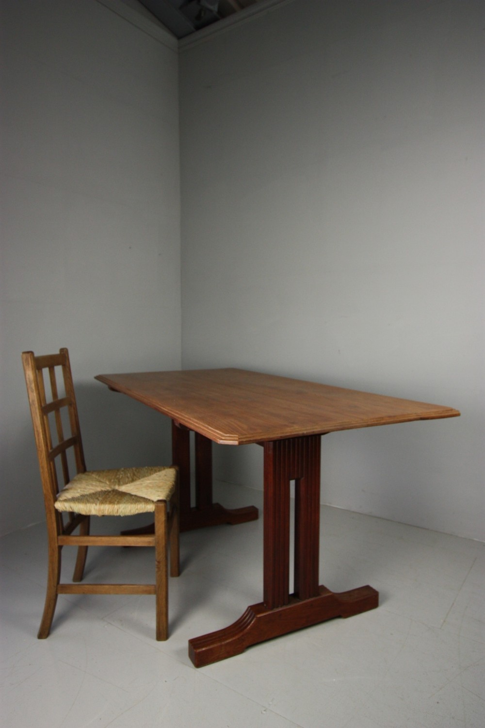 Fabulous 1930's Betty Joel Walnut Dining Table.